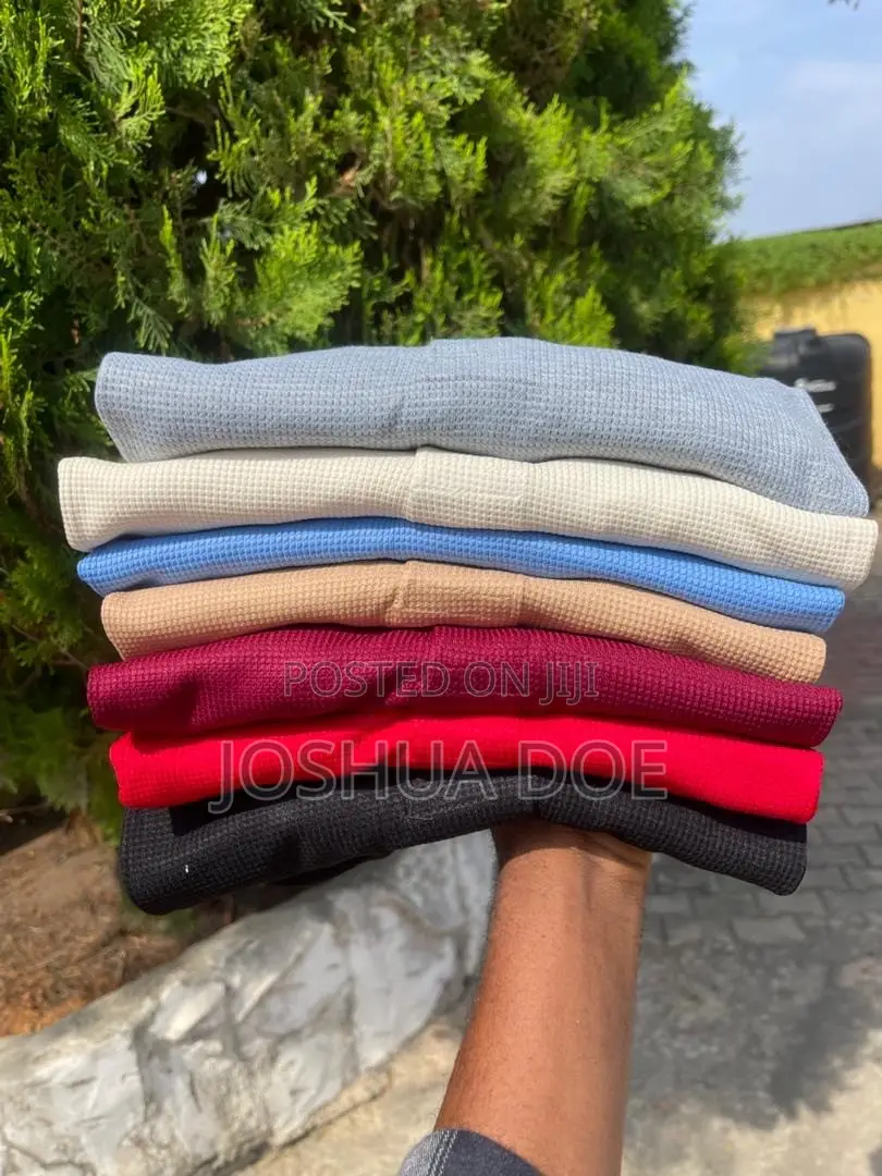 Waffle Polo Shirt