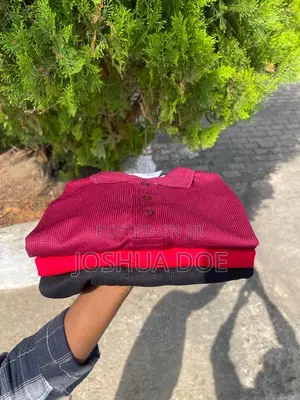 Waffle Polo Shirt