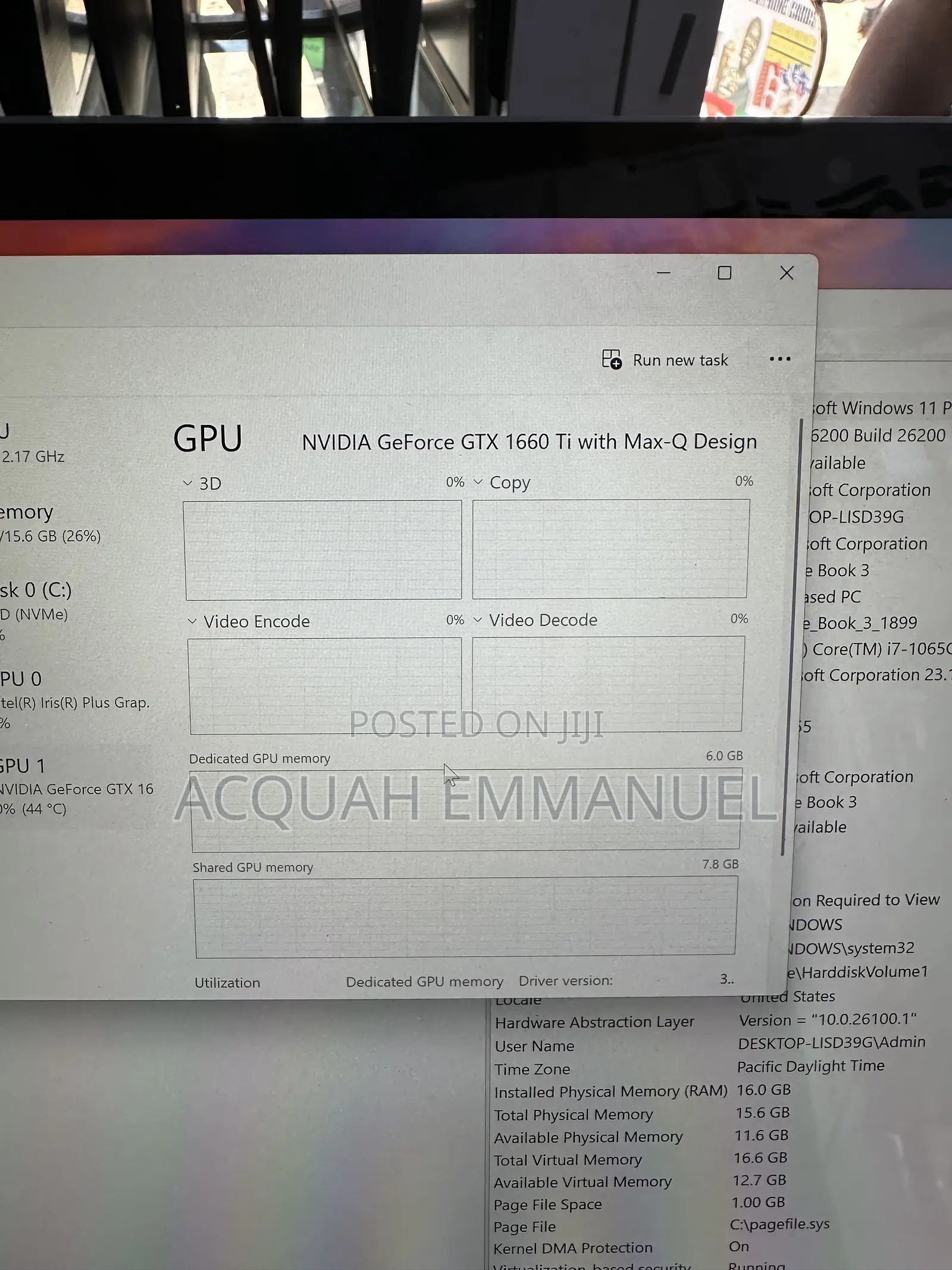 Laptop Microsoft Surface Book 3 16GB Intel Core i7 SSD 256GB