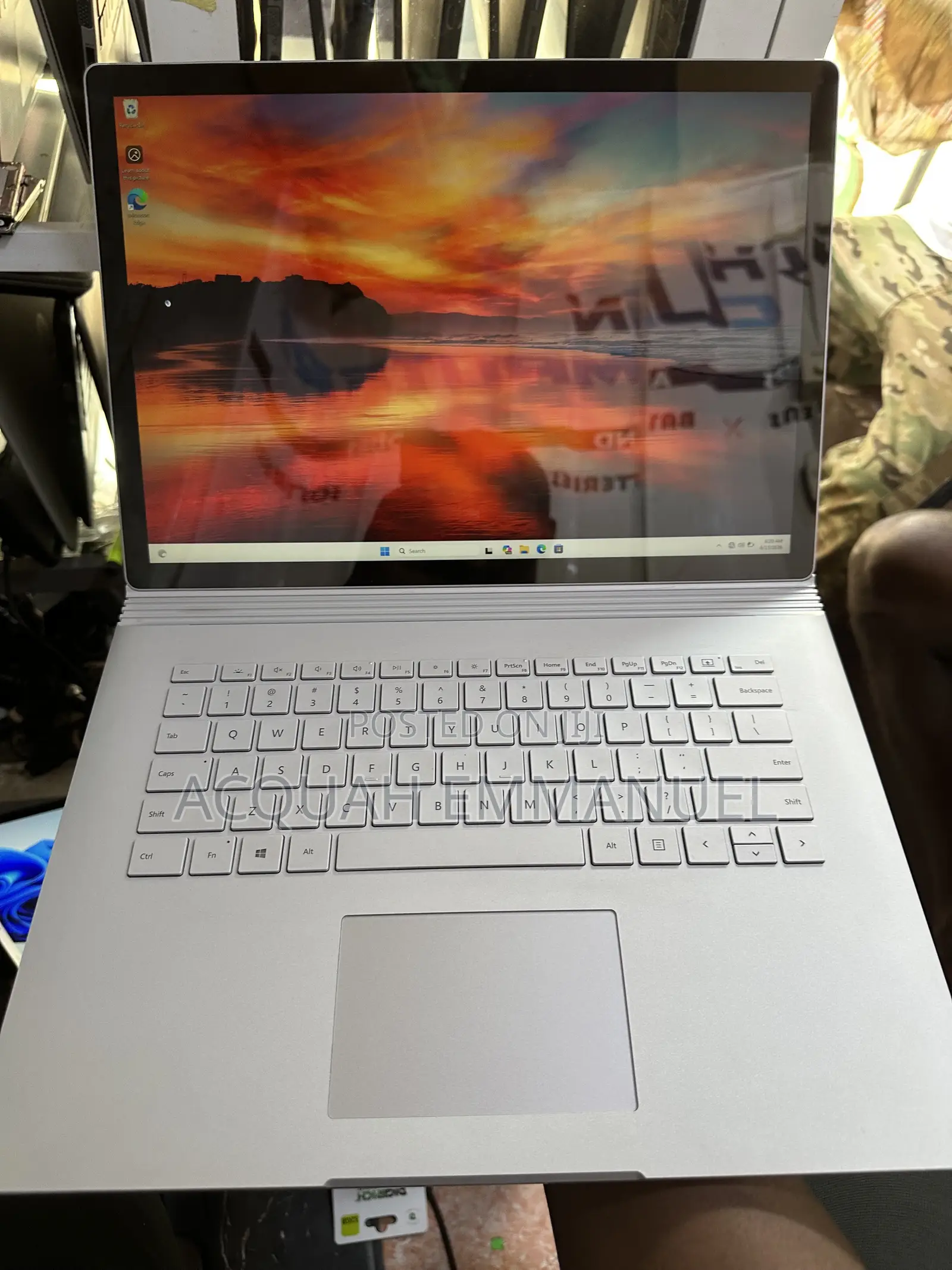 Laptop Microsoft Surface Book 3 16GB Intel Core i7 SSD 256GB