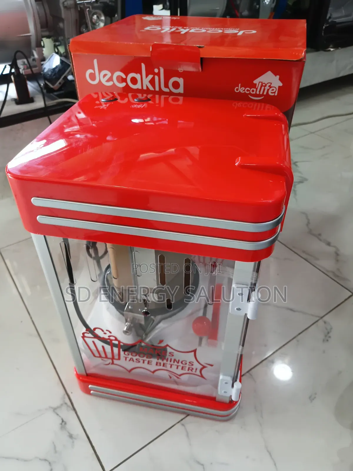 Decakila Kettle & Popcorn Marker Home Fun