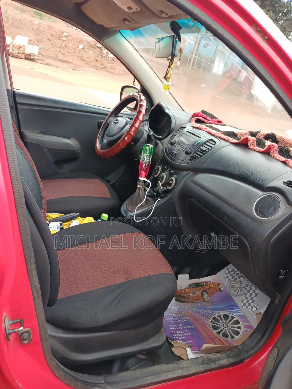 Hyundai I10 2007 Red