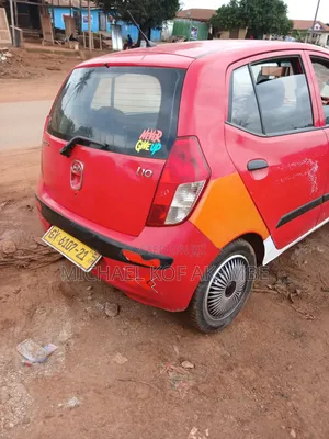 Hyundai I10 2007 Red
