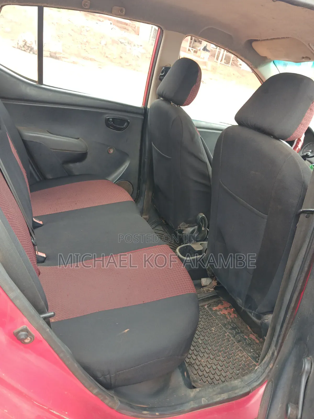 Hyundai I10 2007 Red