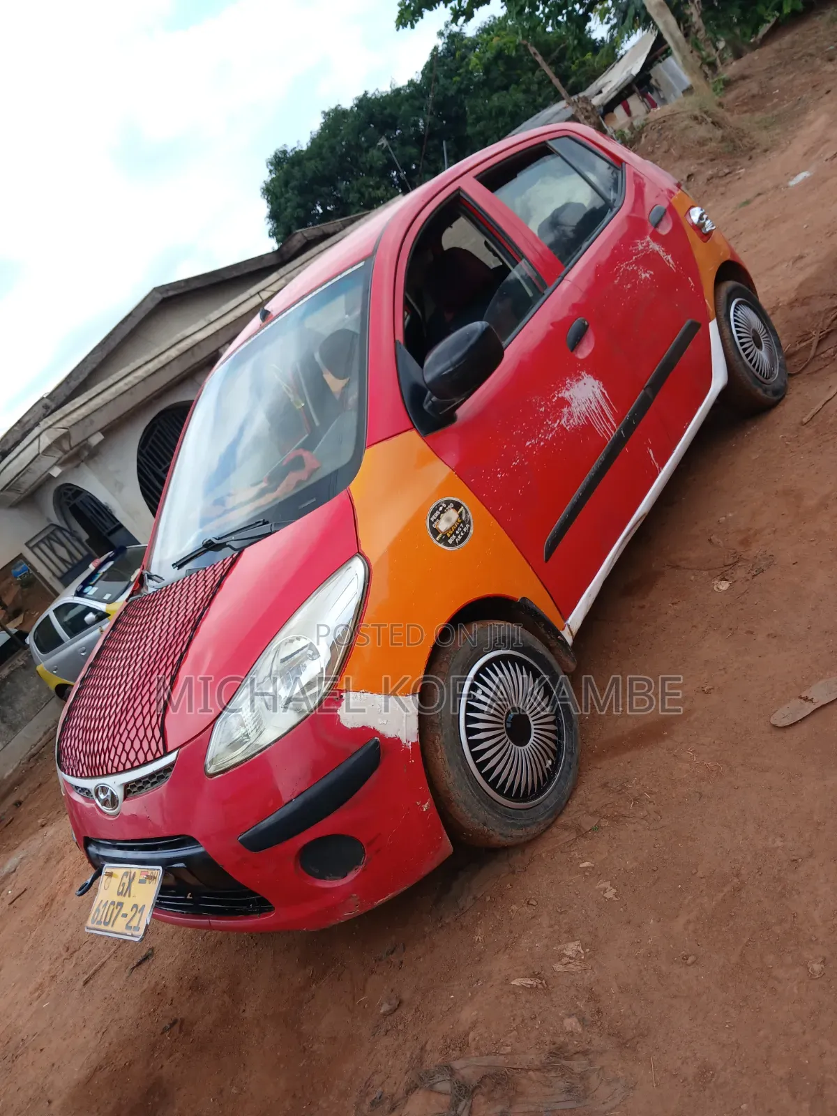 Hyundai I10 2007 Red