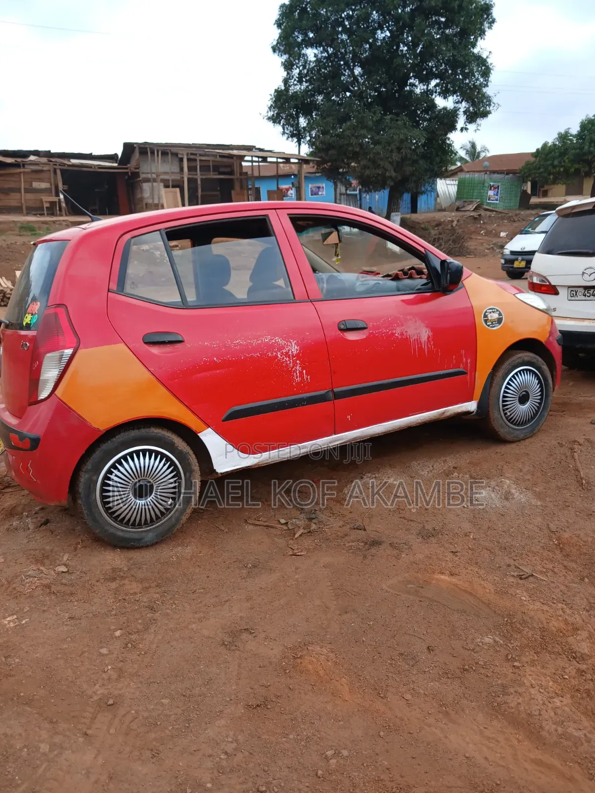 Hyundai I10 2007 Red