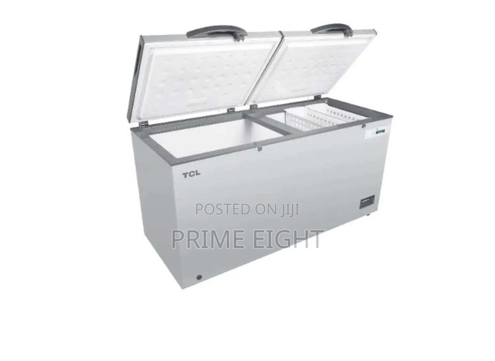 TCL F660CFSL 508Litrs Double Door Chest Freezer