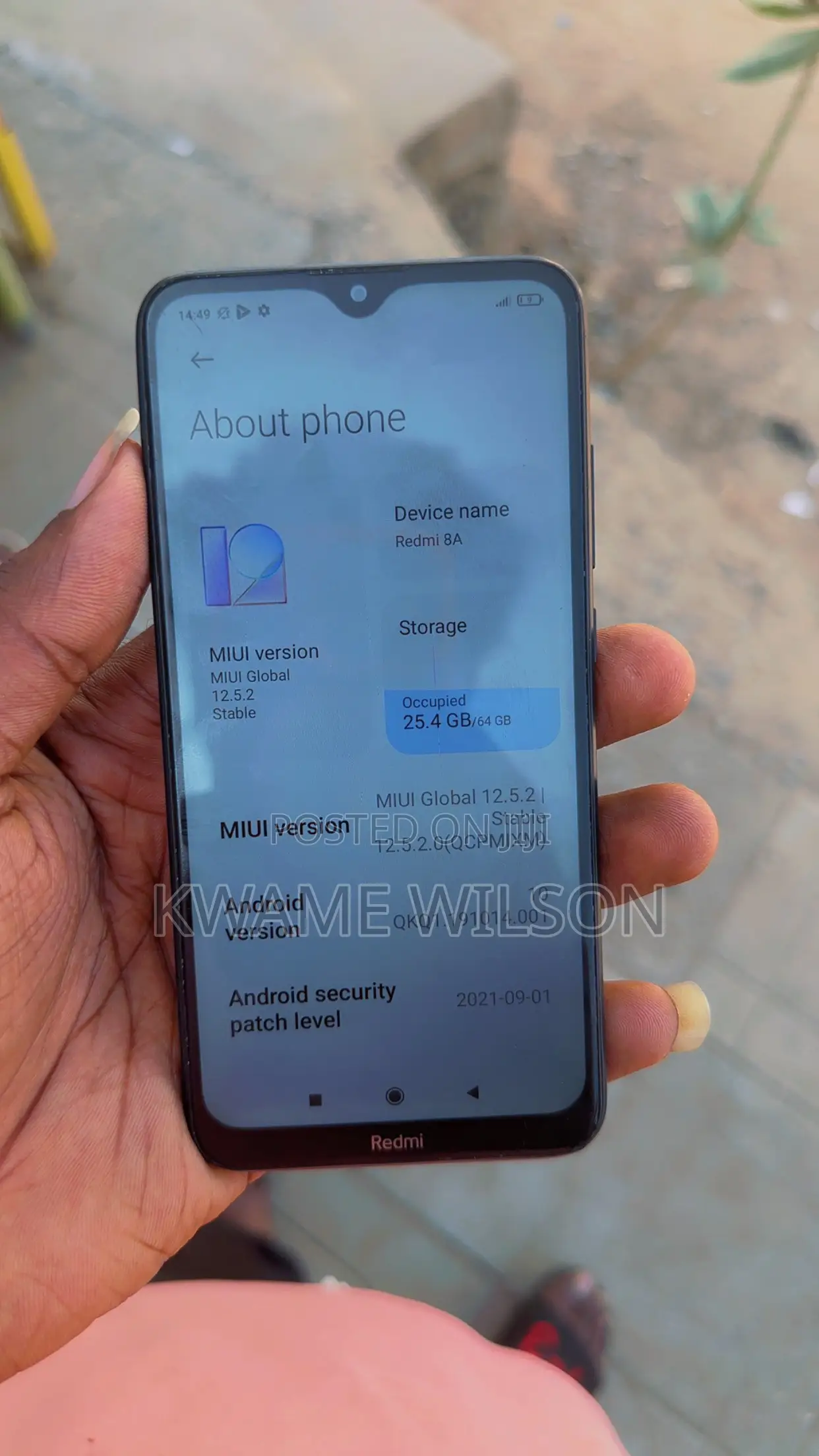 Xiaomi Redmi 8A 32 GB Black