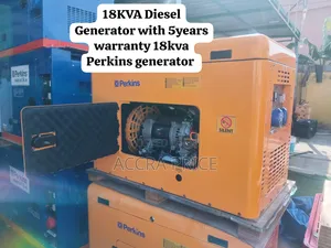Powerful Perkins 18KVA Diesel Generator With 5-Year Warranty