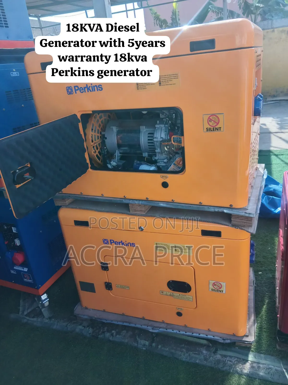 Powerful Perkins 18KVA Diesel Generator With 5-Year Warranty