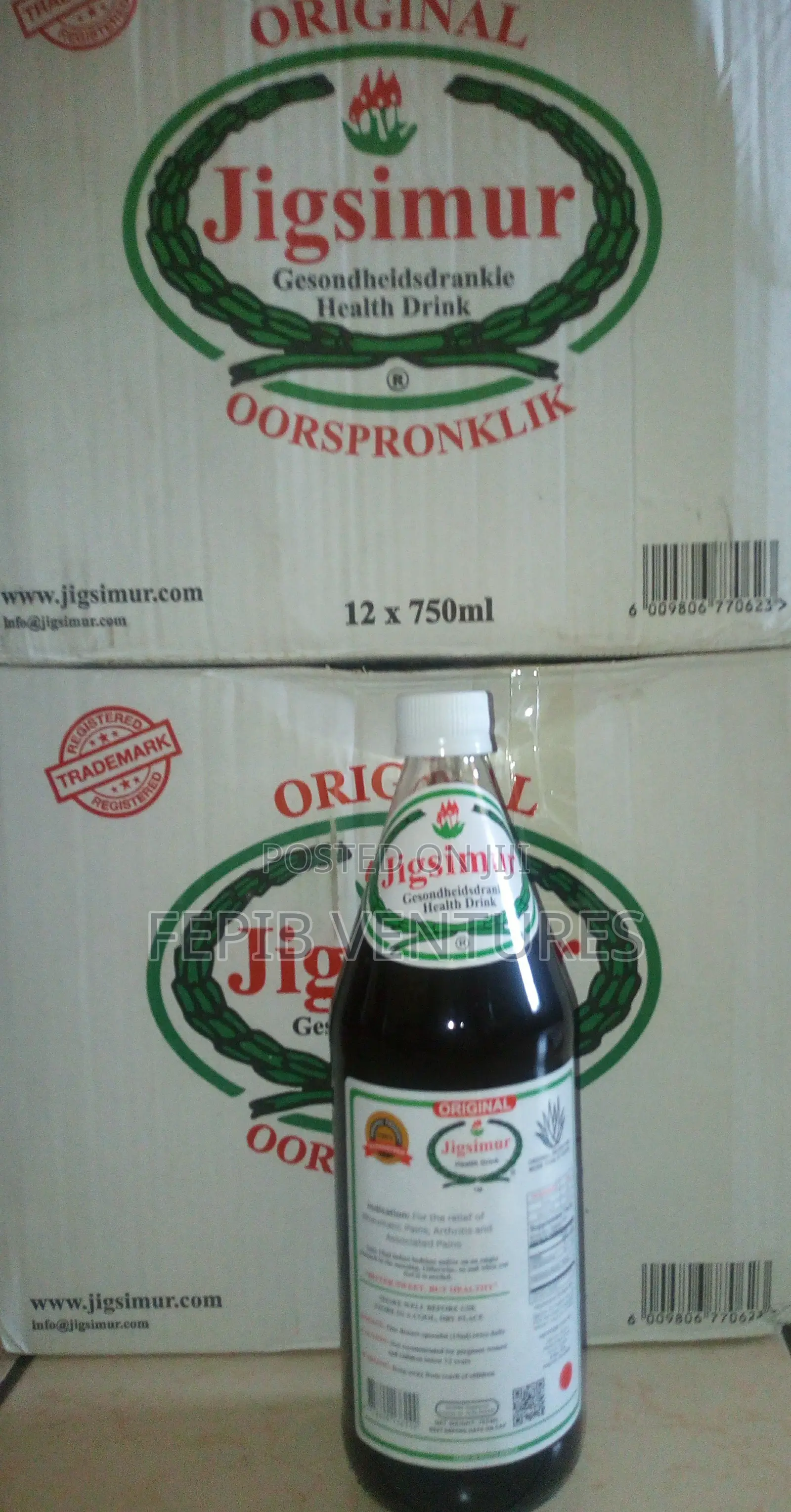 Jigsimur - Original & QR Code Authentic Herbal Health Drink