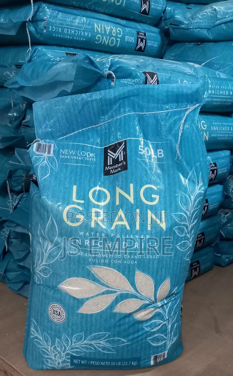 Member's Mark Long Grain White Rice 22.7kg