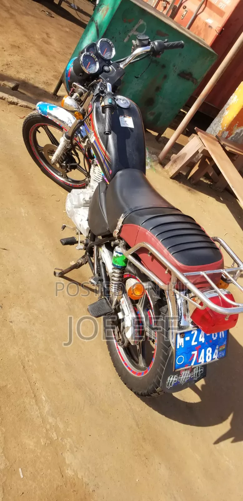 Haojue HJ125-8K 2024 Black