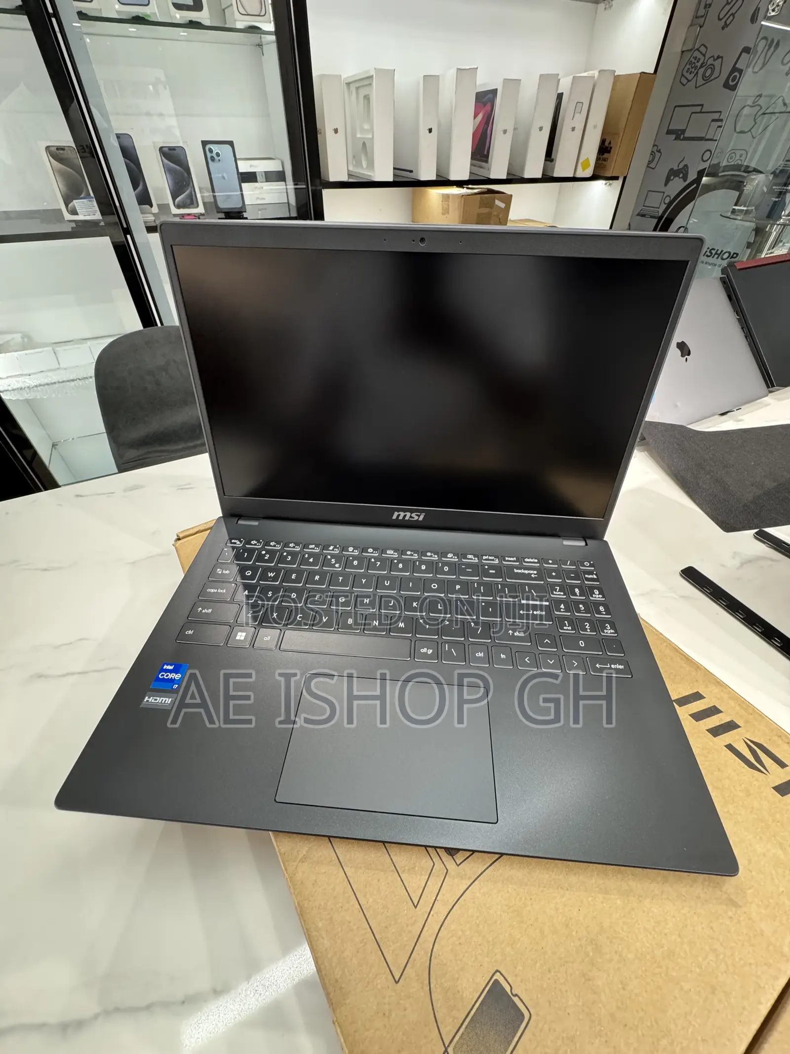 New Laptop MSI 16GB Intel Core i7 SSD 512GB
