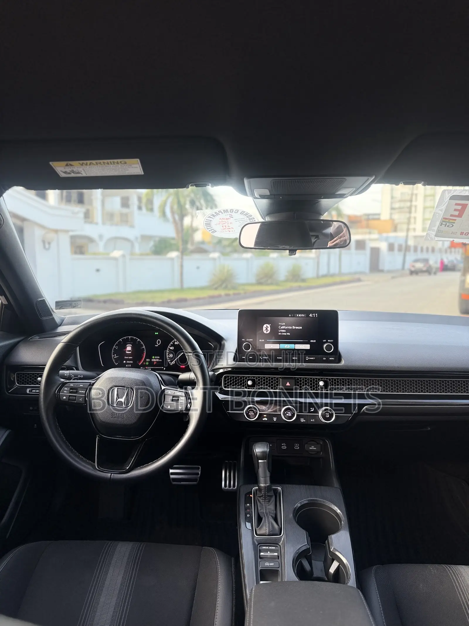 Honda Civic Sport CVT 2025 Black