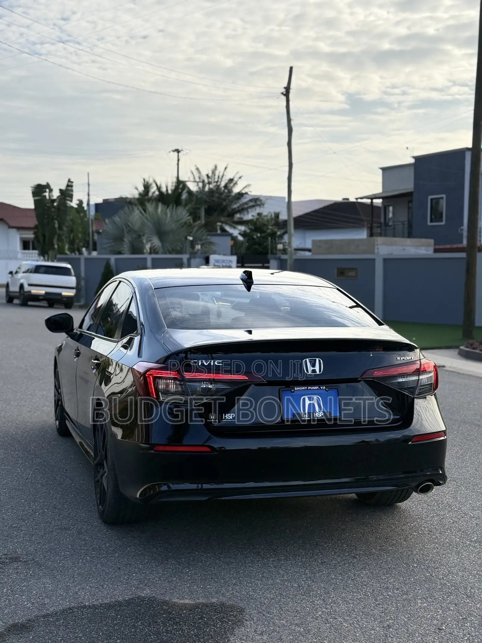 Honda Civic Sport CVT 2025 Black