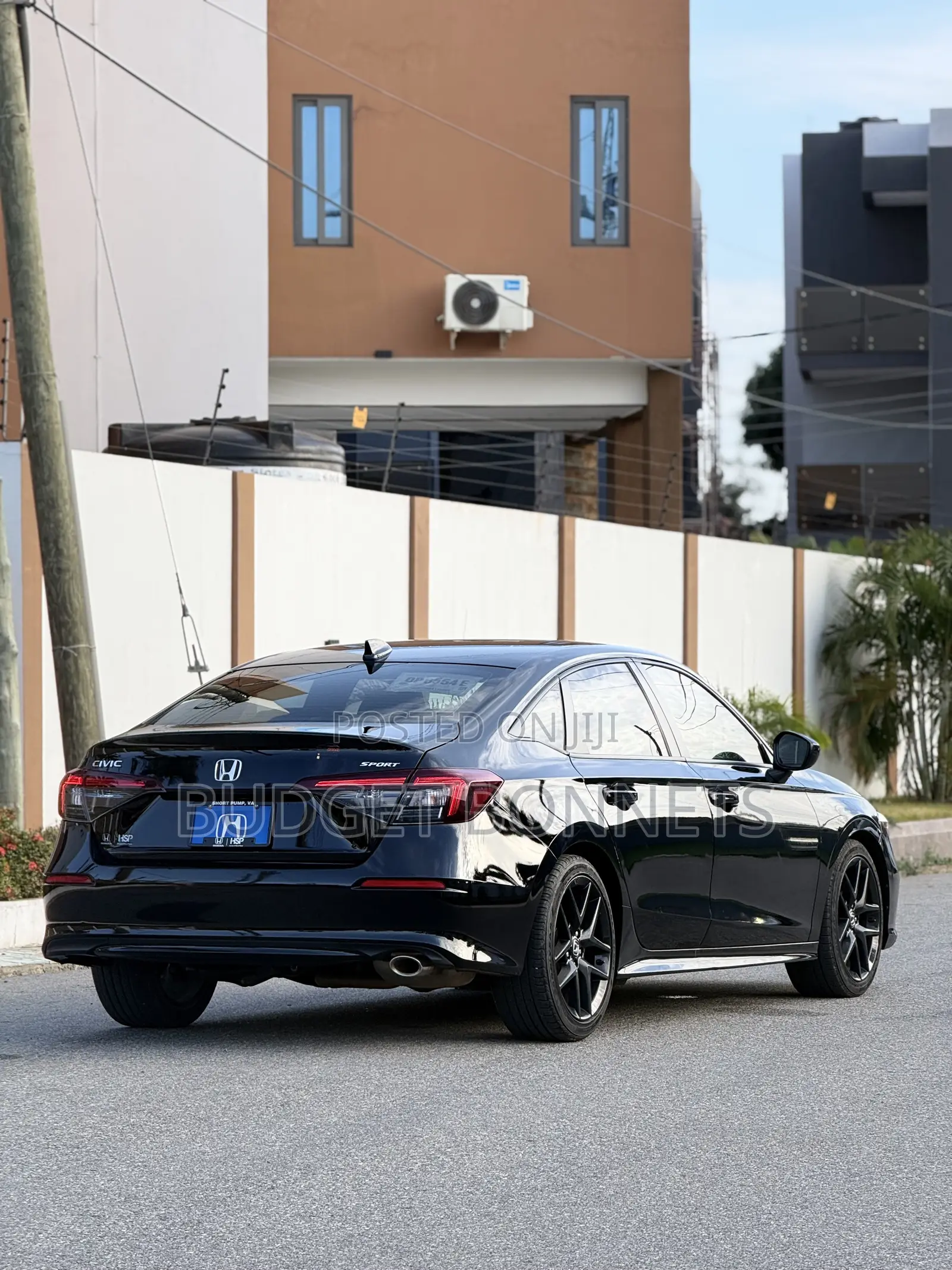 Honda Civic Sport CVT 2025 Black