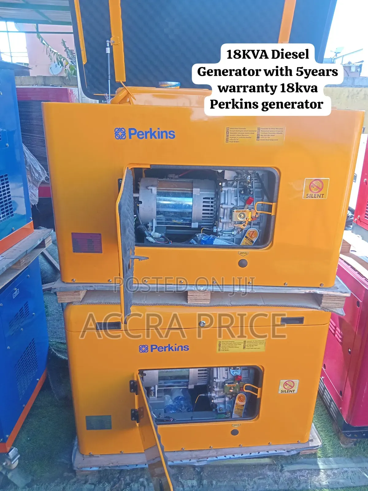 Perkins 18KVA Diesel Genset Powerful, Reliable Built for LongTerm Use