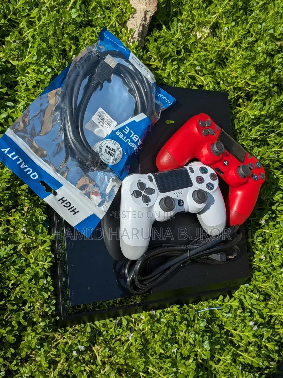 PS4 Standard Jailbreak With Two Controllers (Fc27 and 7 Games)