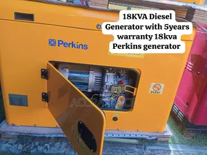 Massive Performance Perkins 18KVA Genset With 5-Year Warranty