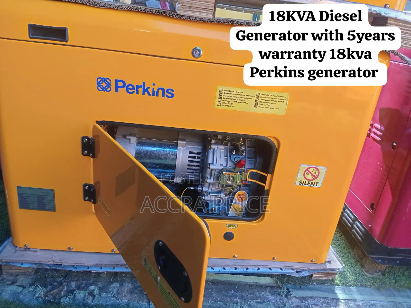 Perkins 18KVADiesel Generator Smart Investment Reliable Electricity