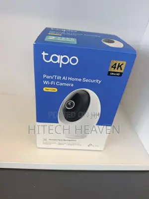 Tapo 4K Indoor Pan/Tilt Wired Security Camera