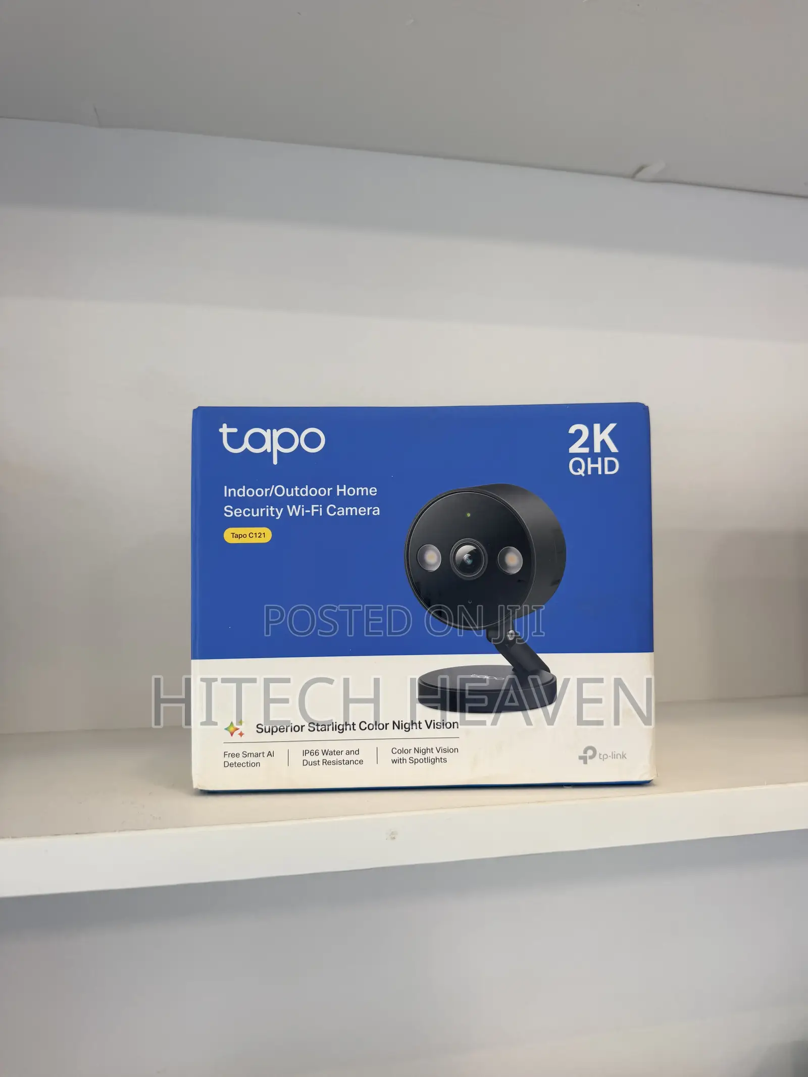 Tapo 2K+ Indoor/Outdoor Wired Security Camera, Baby Monitoring
