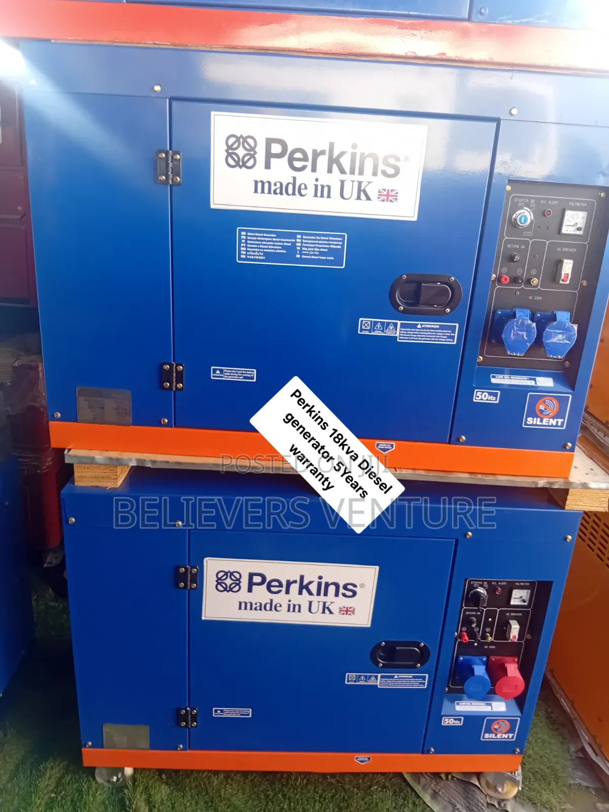 Perkins 18kVA Generator – Quality Diesel Power for Home and Office