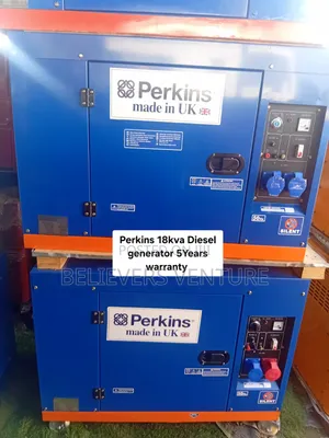 Perkins 18kVA Generator – Quality Diesel Power for Home and Office