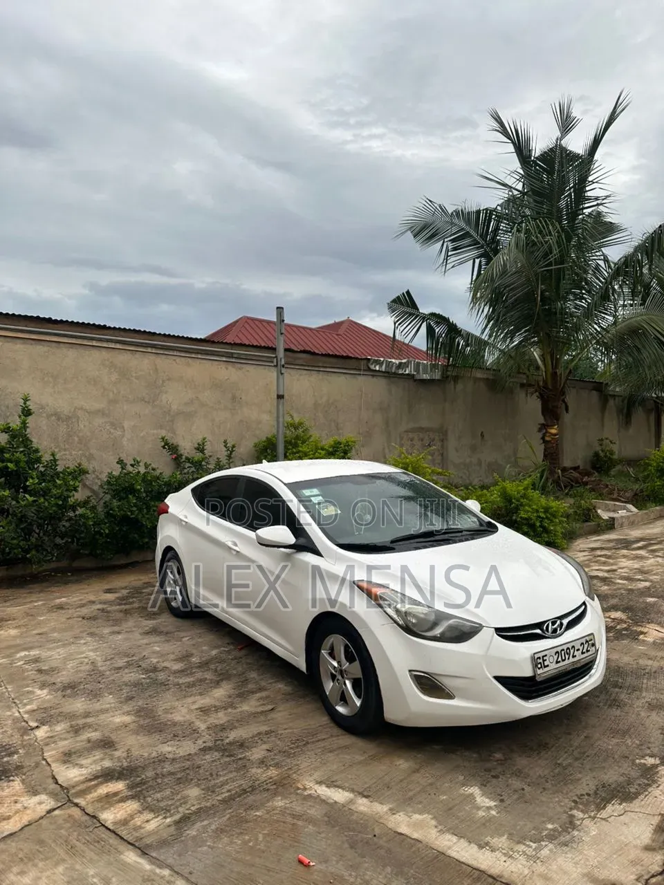 Hyundai Elantra 2013 White