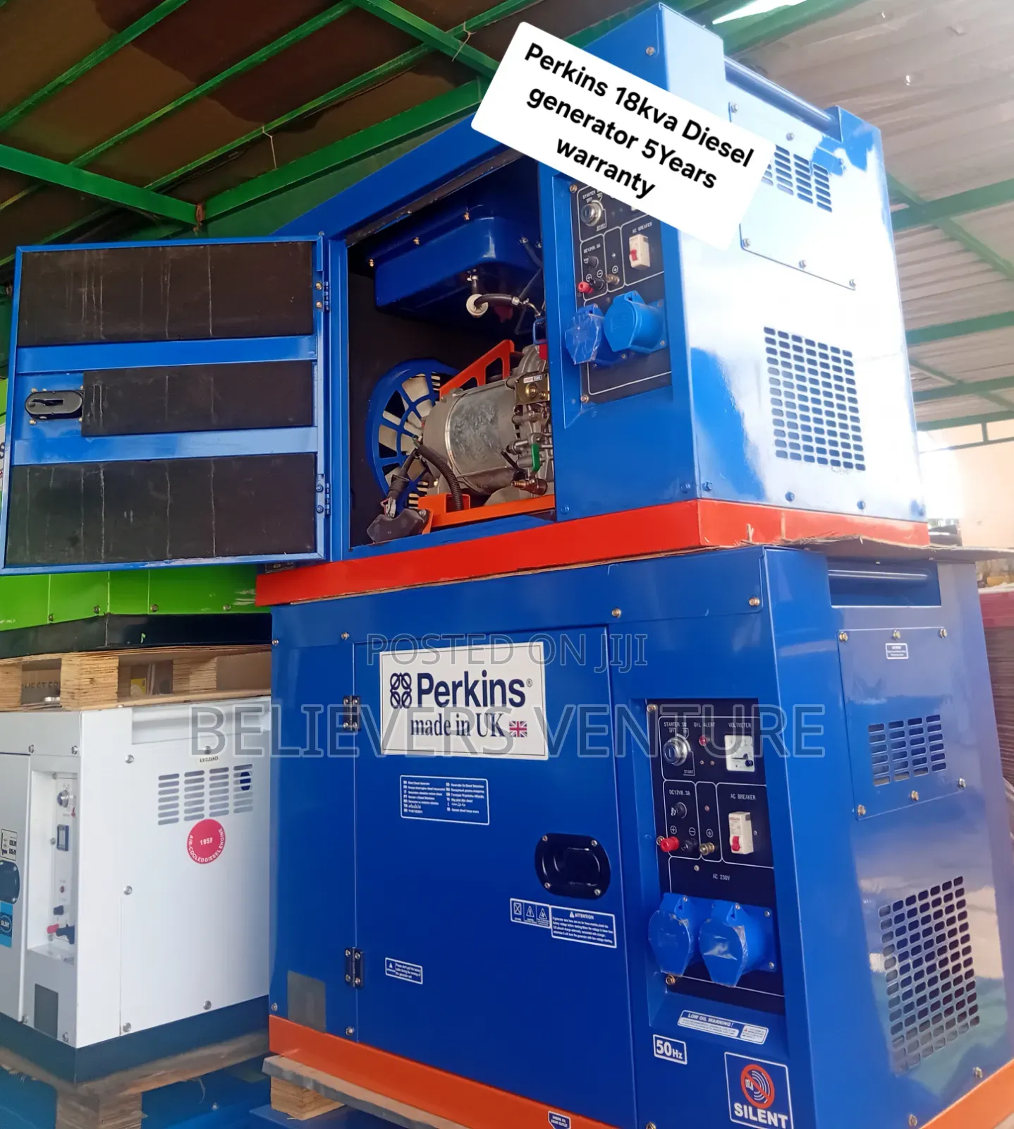 Perkins 18kVA Generator – Efficient Diesel Generator for Everyday Use