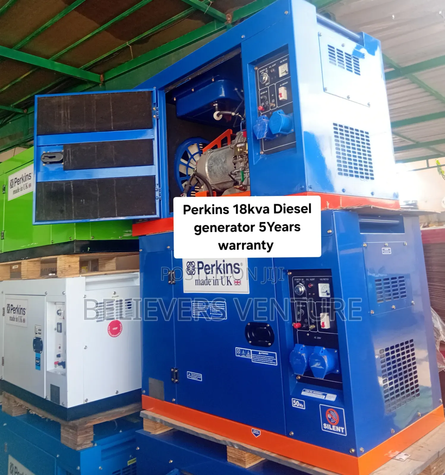 Perkins 18kVA Generator – Efficient Diesel Generator for Everyday Use