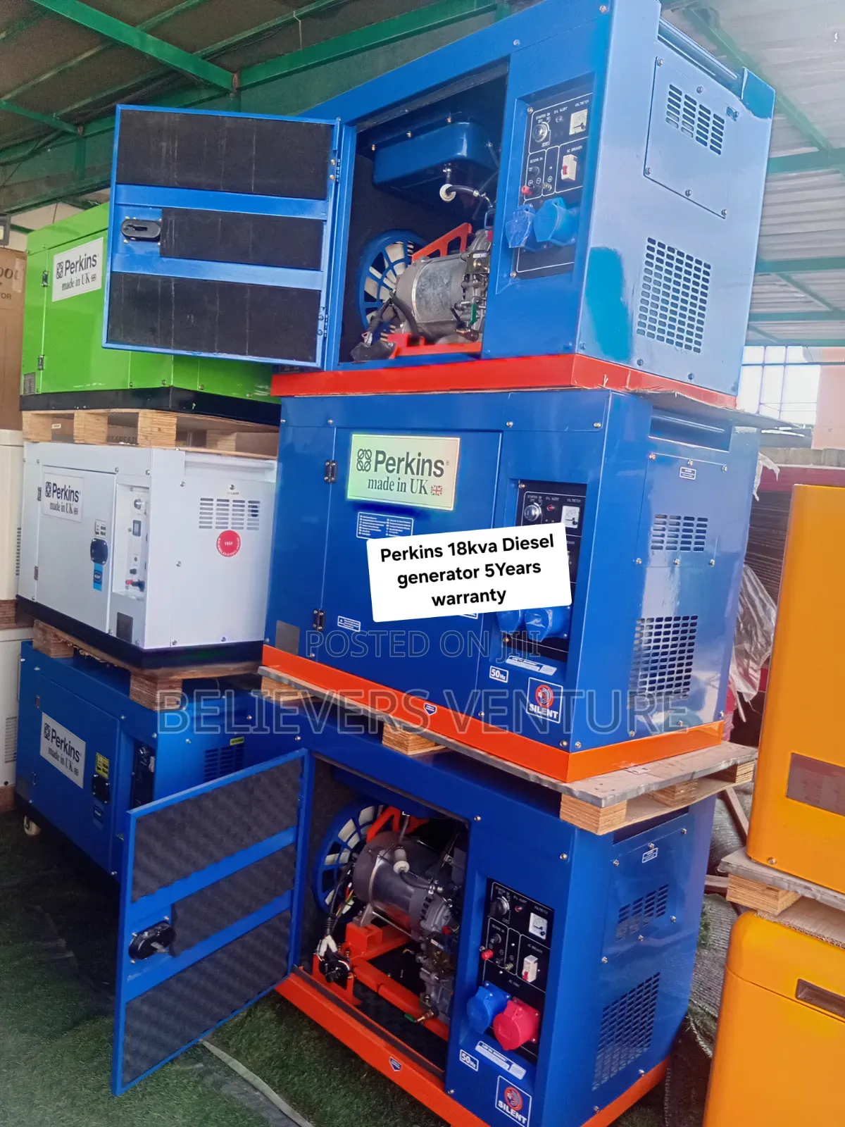 Perkins 18kVA Generator –Premium Diesel Power With Lasting Performance