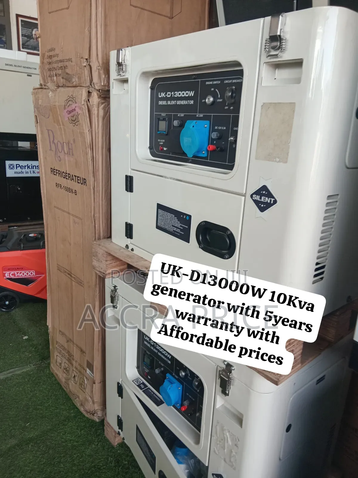 Premium Quality UK-D13000W 10KVA Diesel Generator – Powerful, Reliable