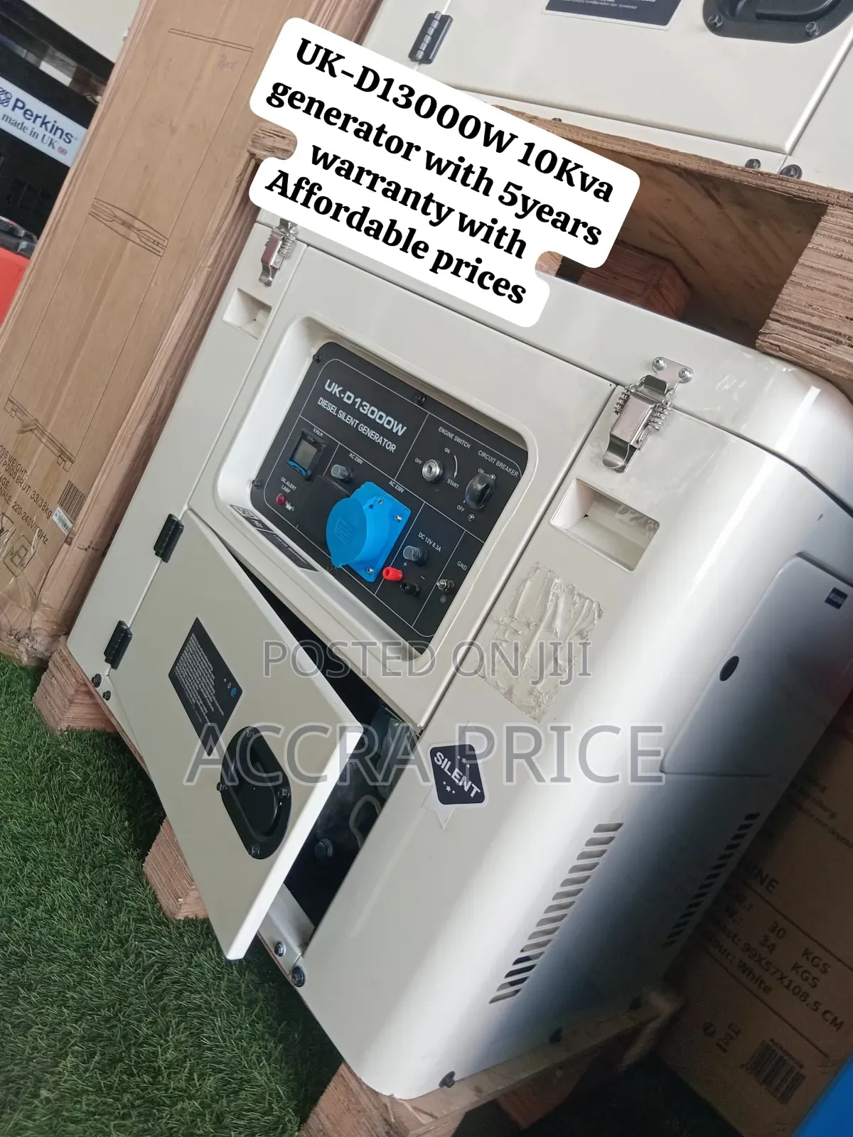 Say Goodbye to Power Interruptions! UK-D13000W 10KVA Generator
