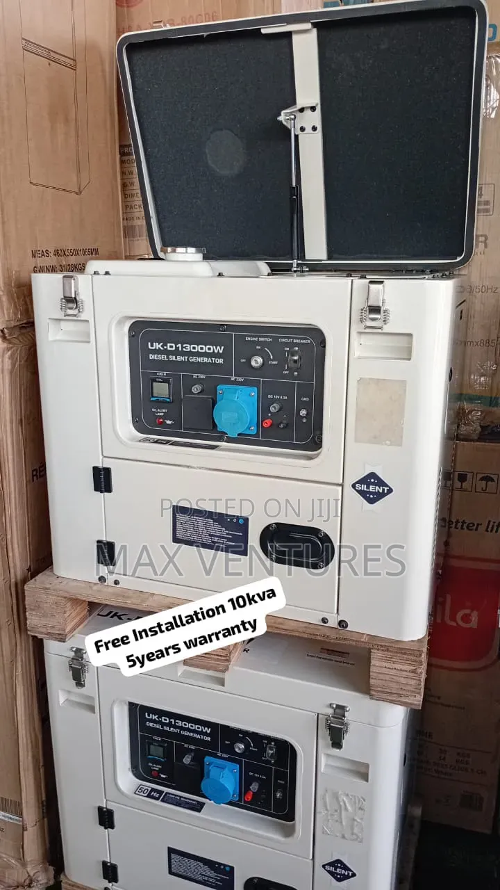 UK Generator 10KVA Diesel Power Machine Available