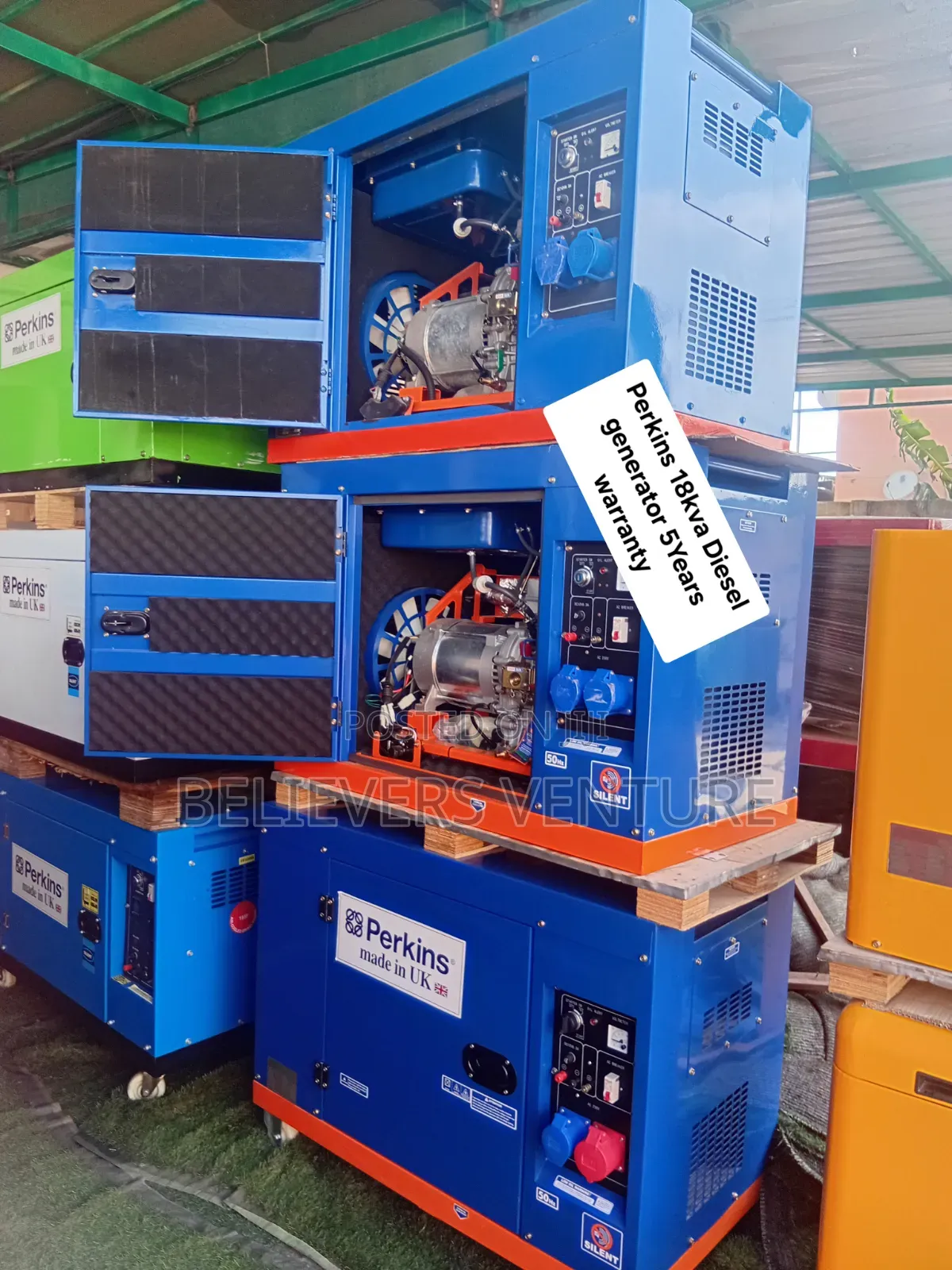 Perkins 18kVA Diesel Generator – Reliable Power for Every Day