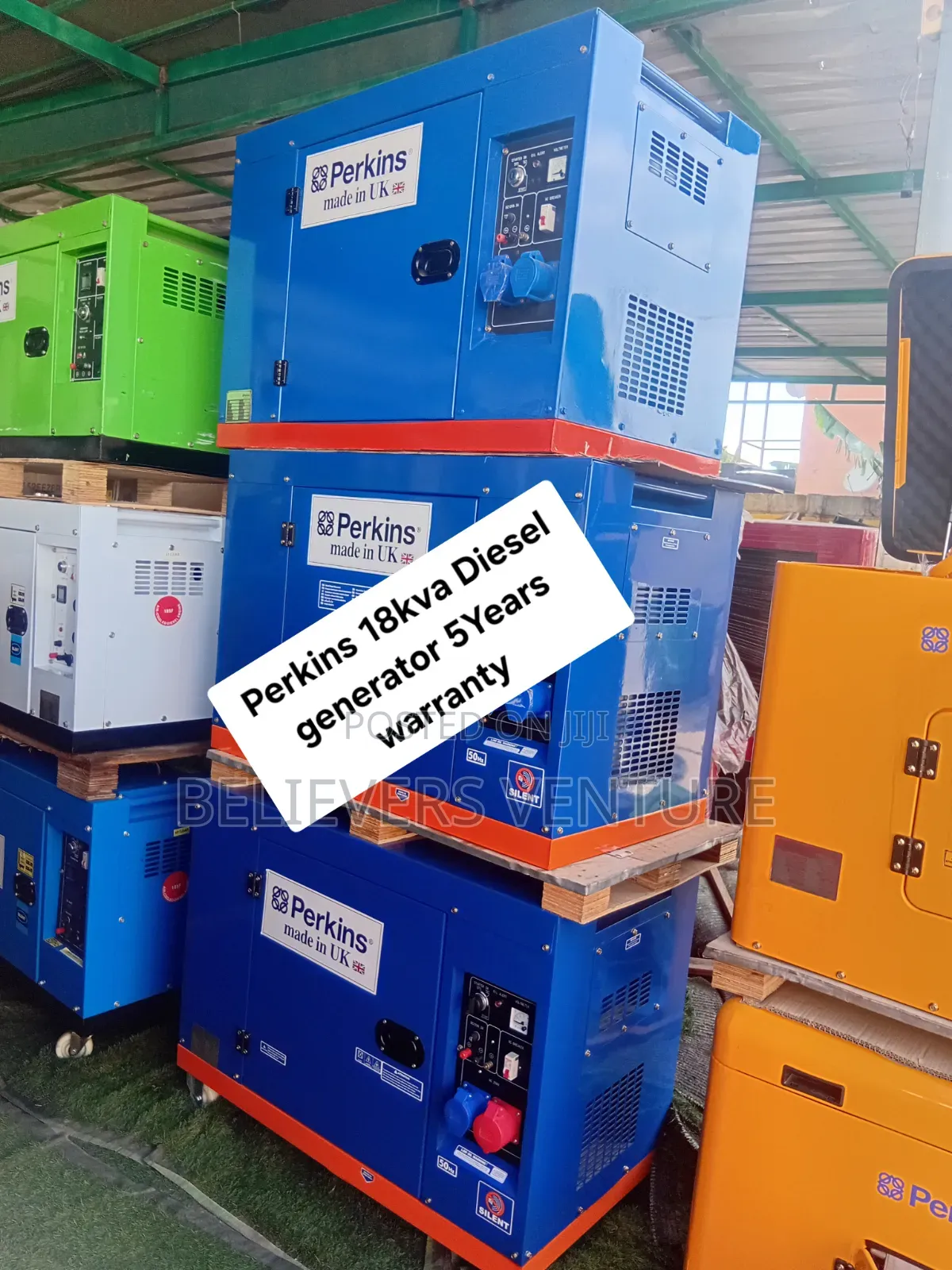 Perkins 18kVA Generator – Strong Diesel Power You Can Trust