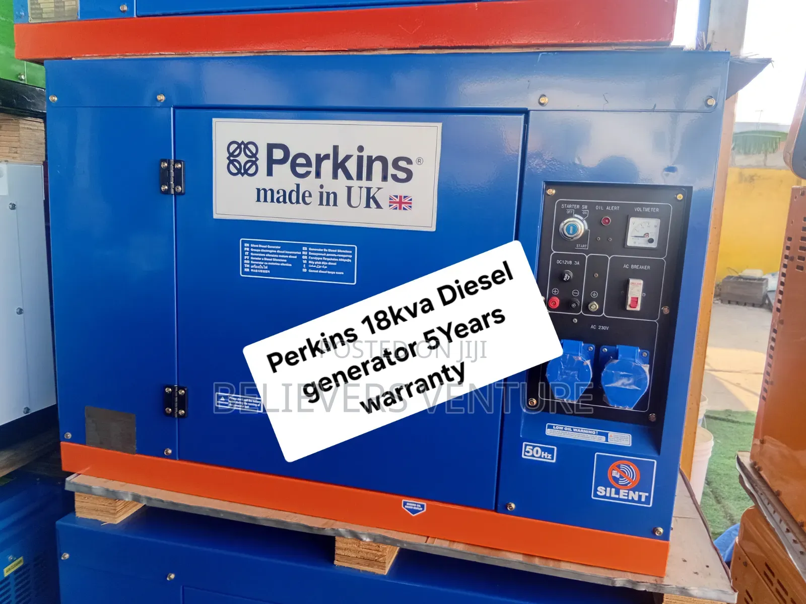 Perkins 18kVA Generator – Strong Diesel Power You Can Trust