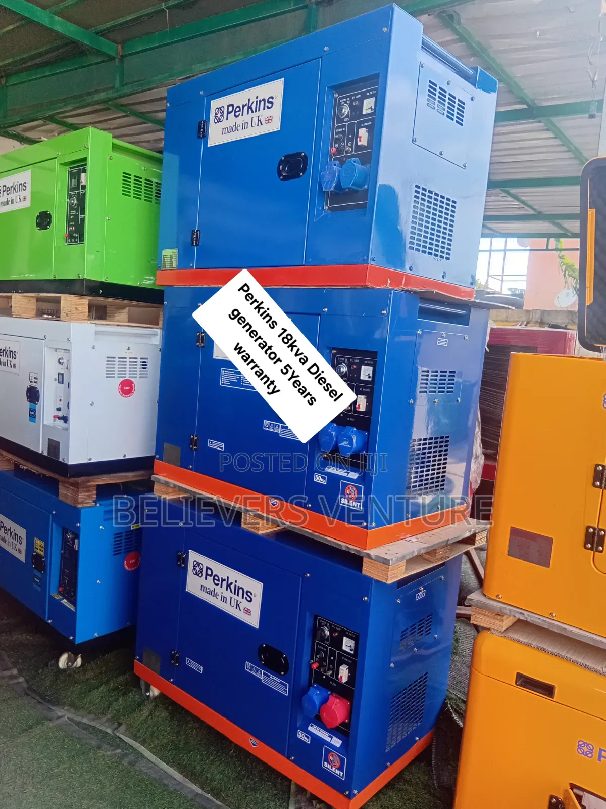 Perkins Diesel Generator 18kVA – Dependable Electricity for Home