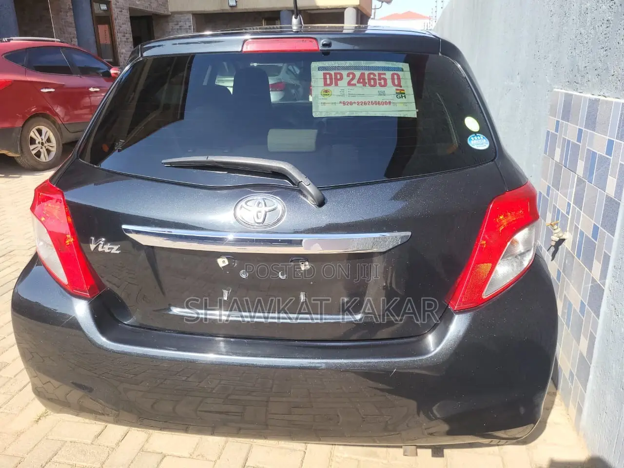 Toyota Vitz 1.3 AWD 3dr 2012 Black