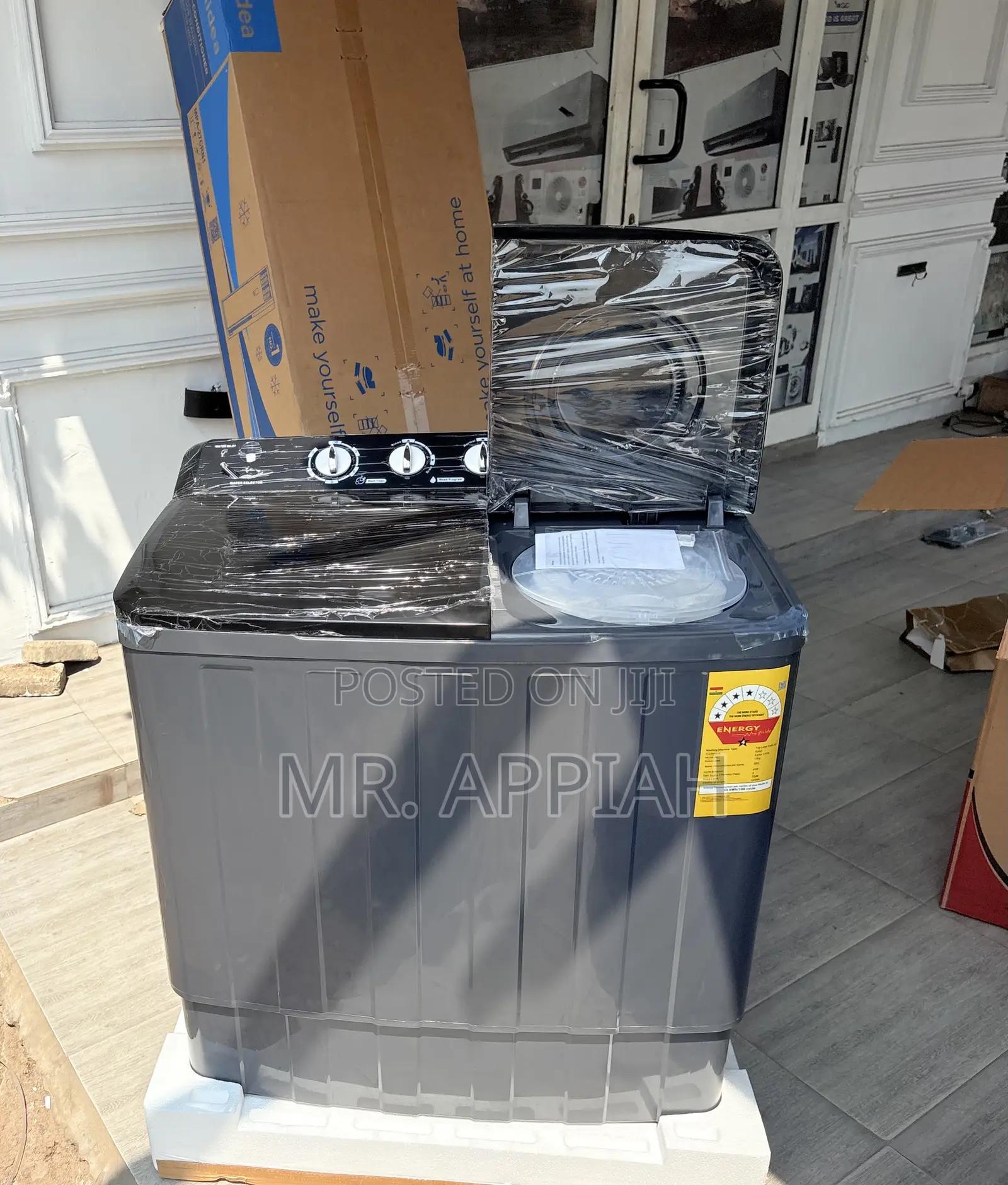 Reliable Top Load Zara 13kg Twin Tub Washing Machine(Dark Gray) 