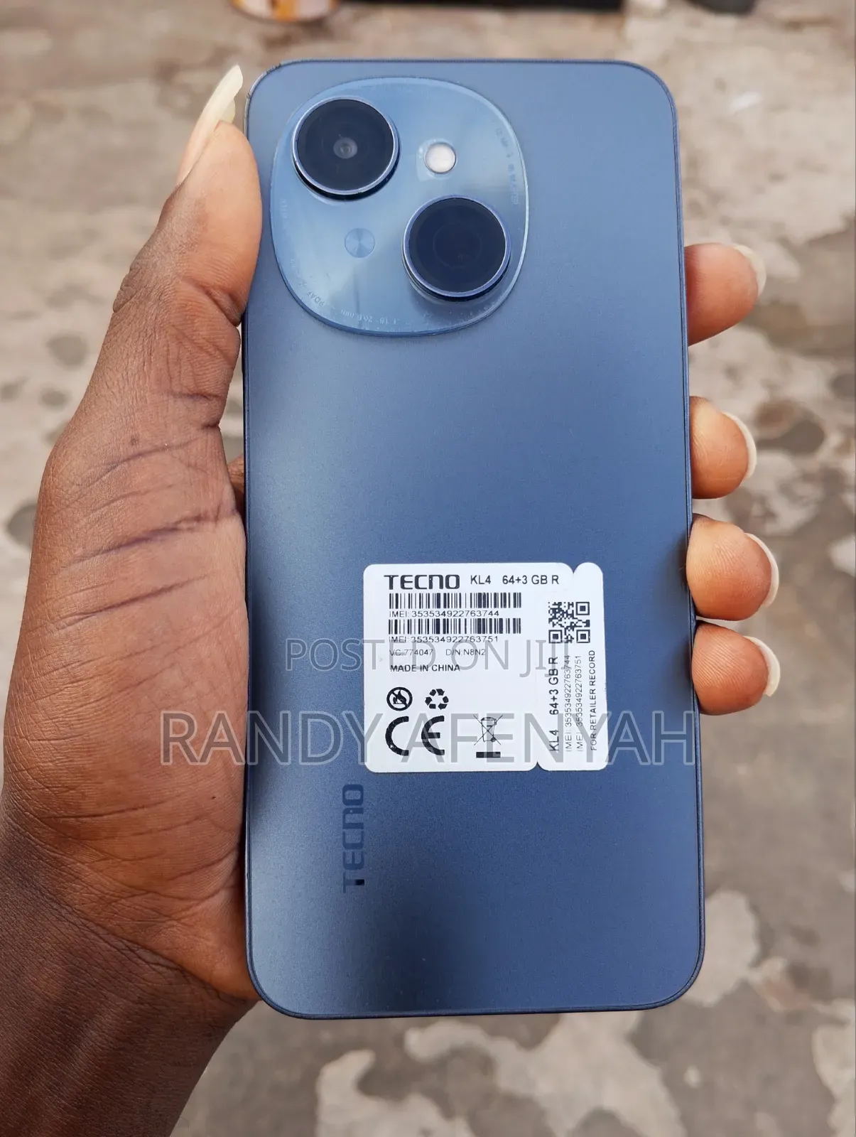 Tecno Pop 9 64 GB Blue