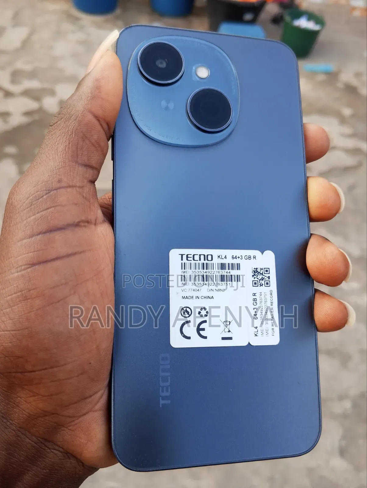 Tecno Pop 9 64 GB Blue
