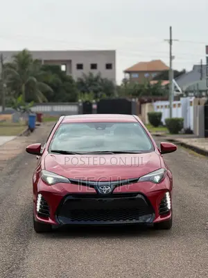 Toyota Corolla LE (1.8L 4cyl 2A) 2018 Red