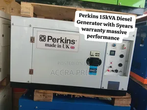 Perkins 15kVADiesel Generator Powerful Performance With 5YearsWarranty