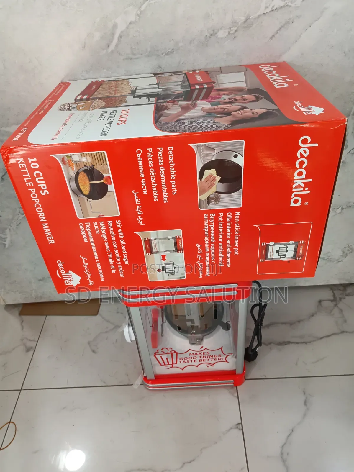 Small Machine,Big Enjoyment - Decakila Popcorn