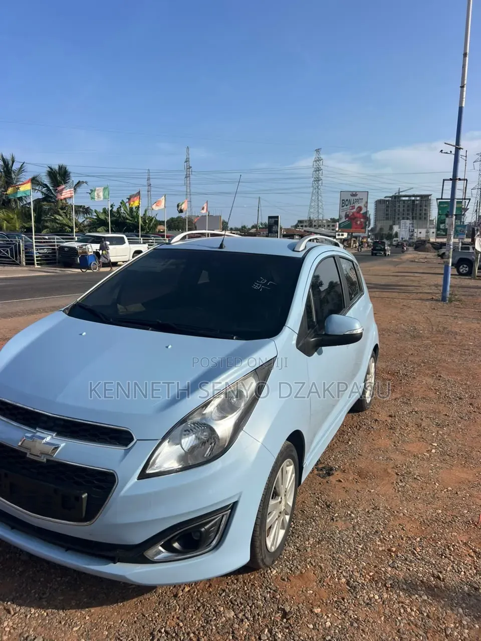 Chevrolet Spark 2014 Blue