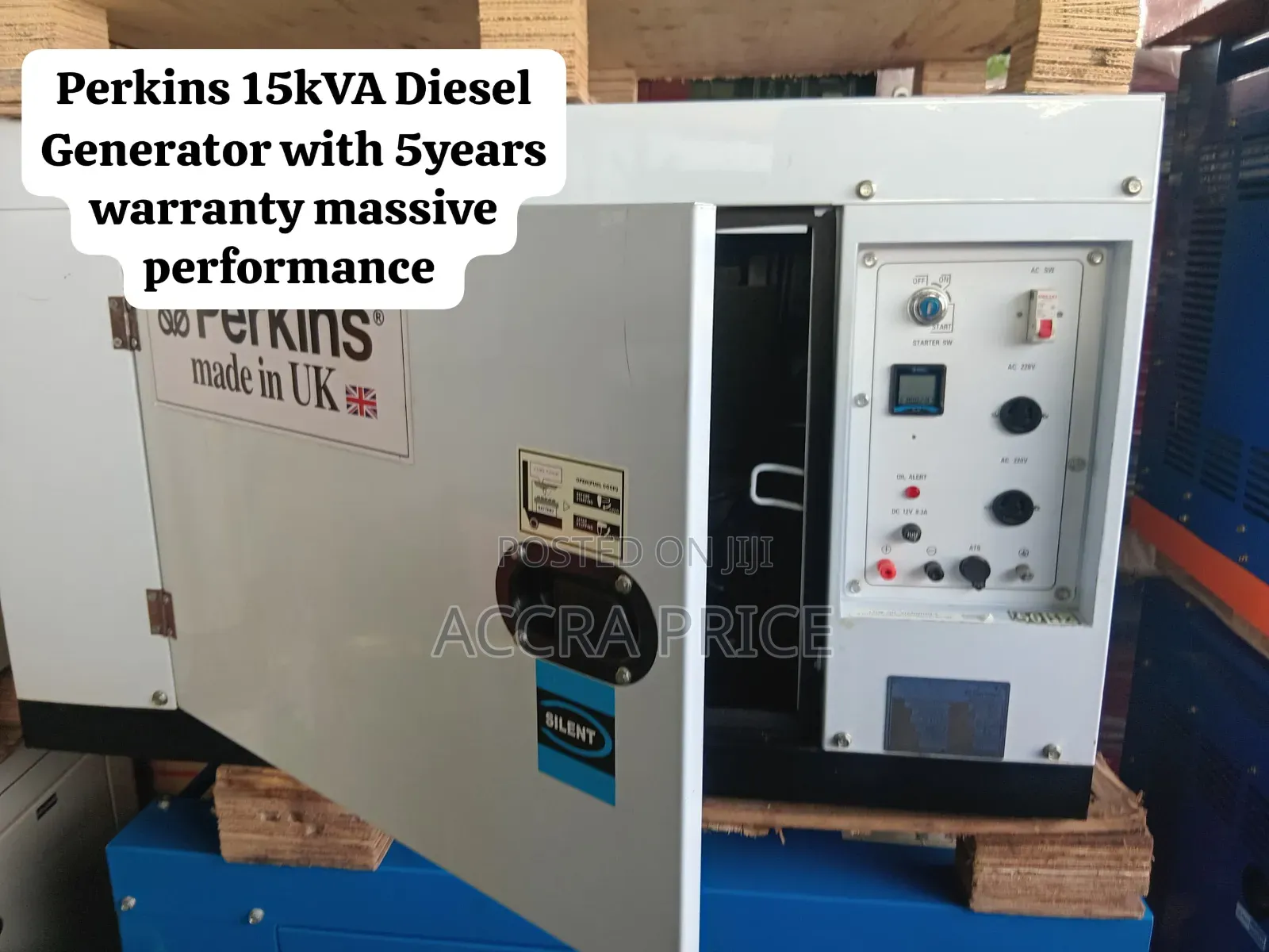 Brand New Perkins 15kVA Diesel Genset Quality Power Affordable Price
