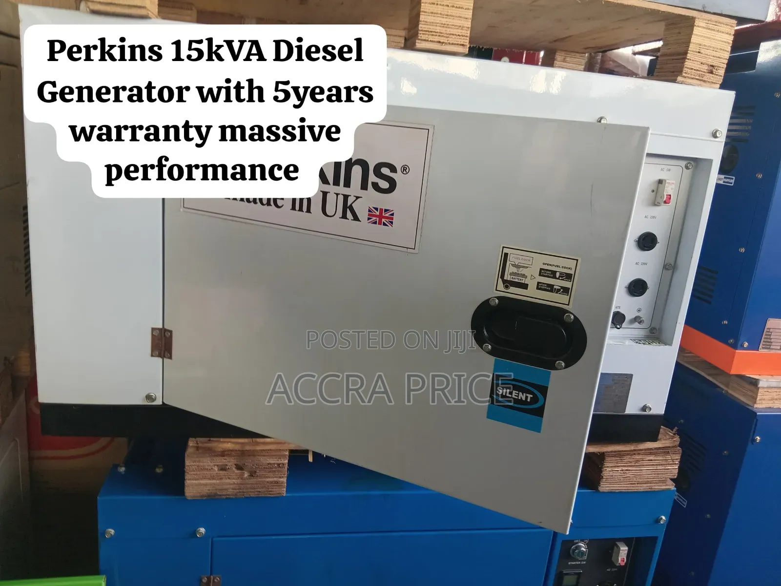 Brand New Perkins 15kVA Diesel Genset Quality Power Affordable Price